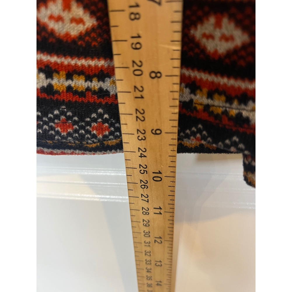 Romwe Womens Halter Top Fair Isle Geometric Knit Multicolor Size M - Picture 4 of 5